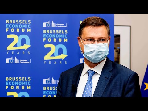 Valdis Dombrovskis, Executive EC Vice-President eudebates European Economy challenges at #EUBEF20
