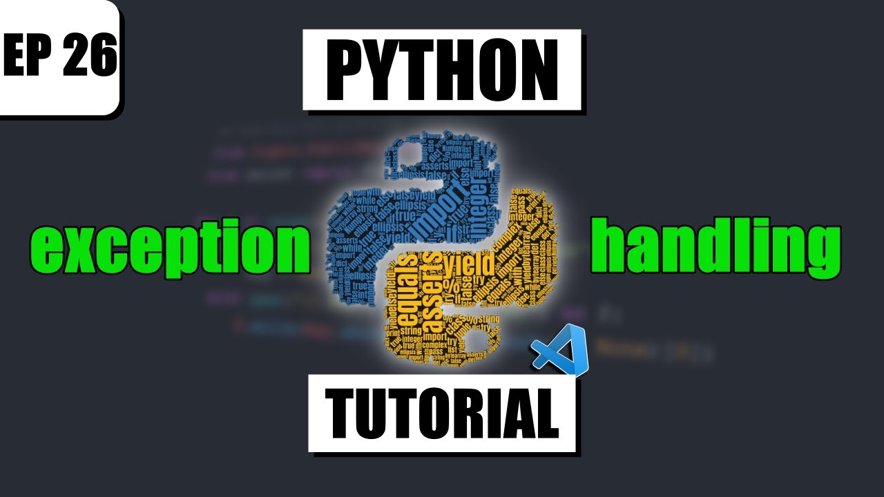 ΜΑΘΕ PYTHON ΤΩΡΑ // Πως να κάνεις Error Handle ! ⚠️// EP 26 - YouTube