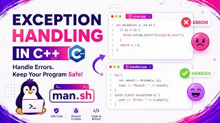 Exception Handling in C++ Explained | try, throw & catch with Example 💻