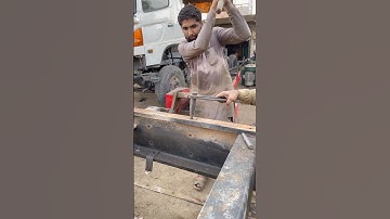 Amazing Rivet Removal From Truck Body Frame #restoration #welding #technology #machinery #viral