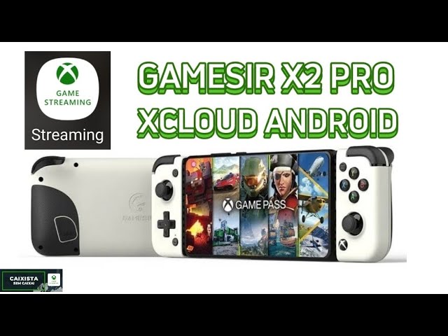 GameSir Controle de jogos X2 Pro-Xbox Mobile para Android tipo C (100-179  mm), controle de telefone para xCloud, Stadia, Luna - 1 mês Xbox Game Pass