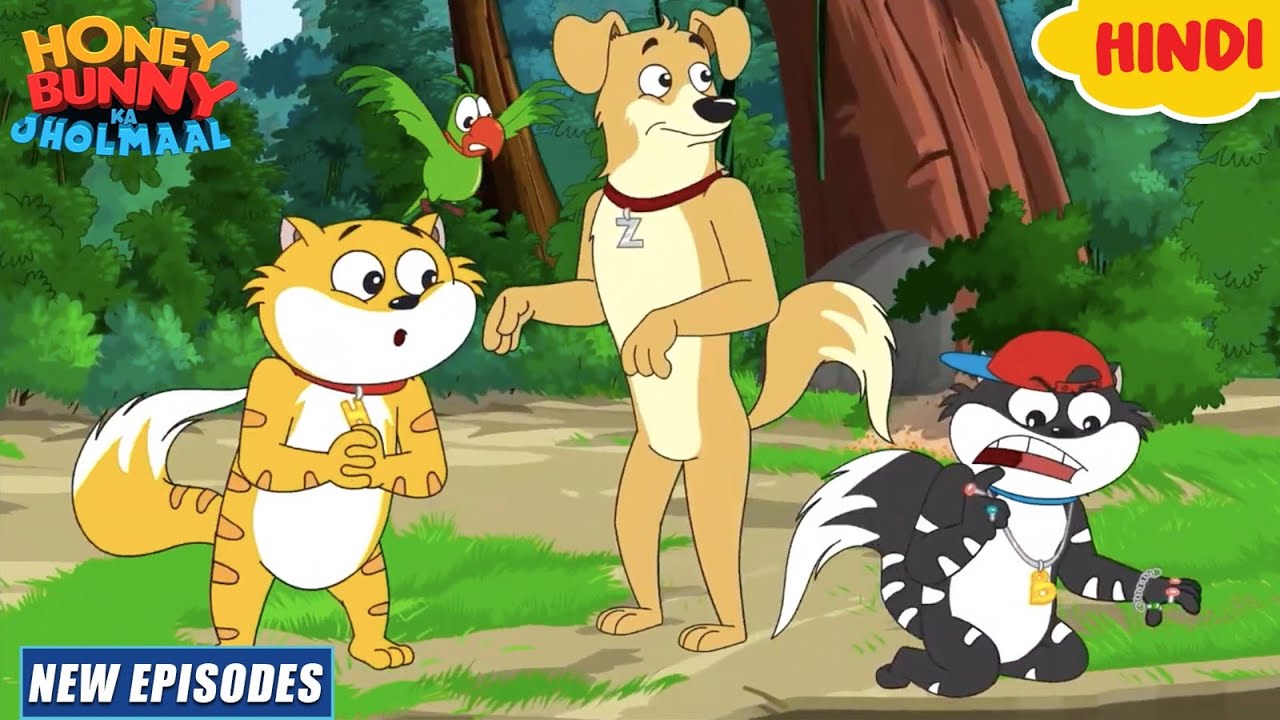 बनी बना हेल्पर | Honey Bunny Ka Jholmaal | Cartoon For Kids | Yo Kids Comedy | S8