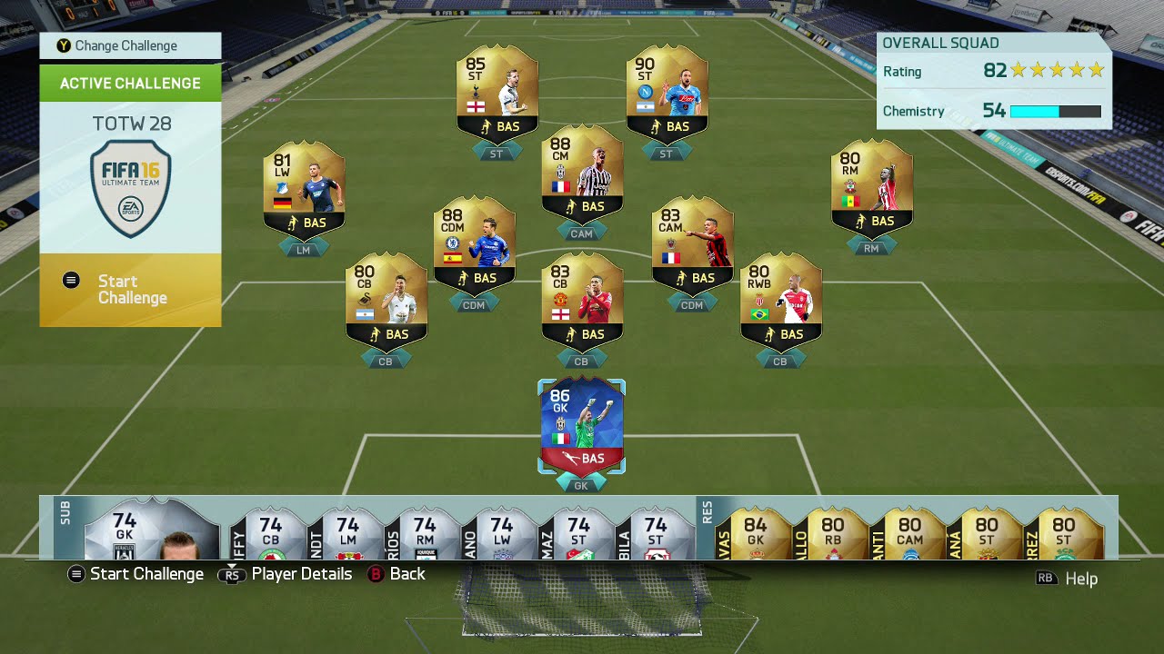 FIFA 16 TOTW 28 PACK OPENING ANOTHER INFORM