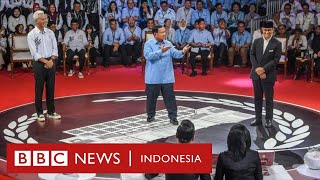 Sejumlah momen menarik debat capres: 'Sori ya' hingga 'Lelah jadi oposisi' - BBC News Indonesia