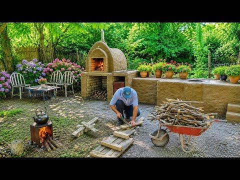 Our Dream Clay Oven Is Finally Complete/تنور گِلی رویایی ما بالاخره کامل شد