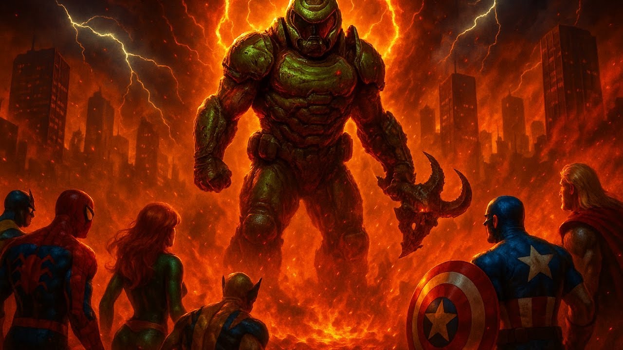 What If The Doomslayer Came Into Marvel?