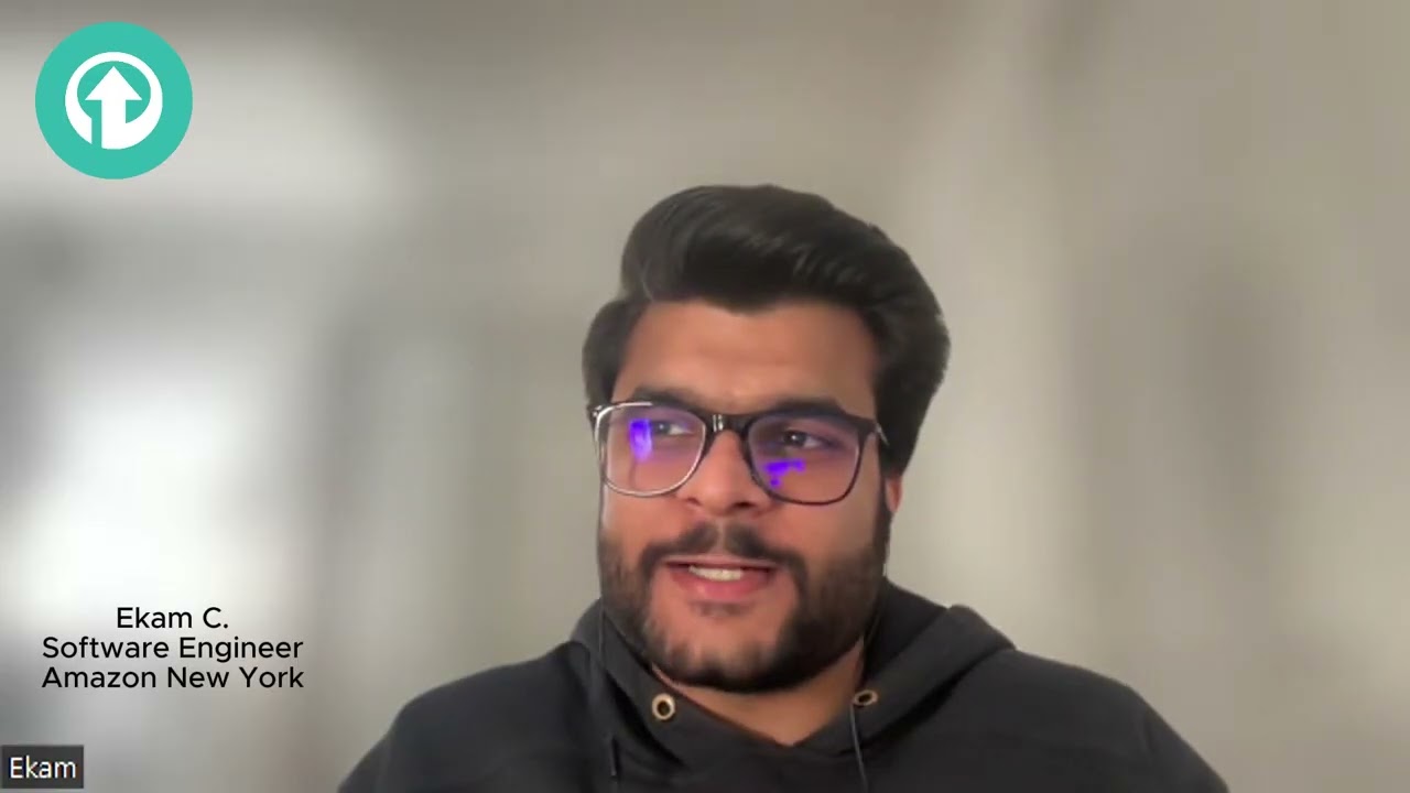 Fireside Coffee Chat with Ekam C, software engineer at Amazon in New York