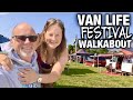 Van Lifers go walkabout at the van life festival 2023