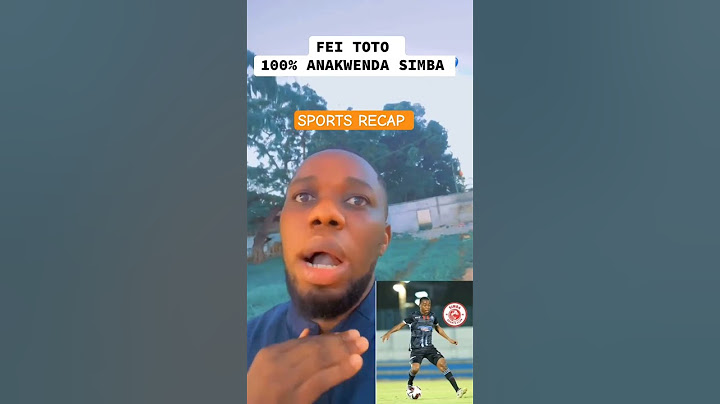 FEI TOTO ANAKWENDA SIMBA #viralshort #mpenja #footballclub #simbasc #viralvideo