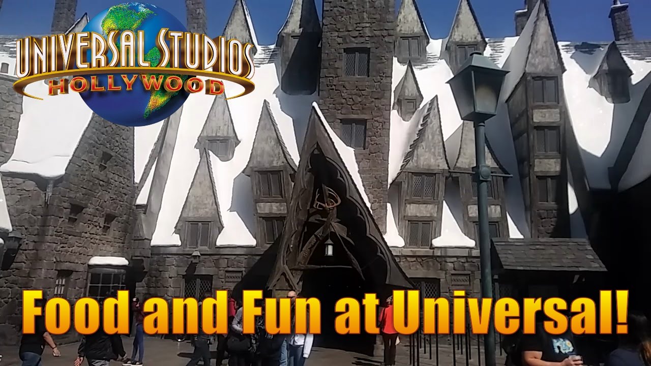 Food and Fun at Universal Studios! - YouTube