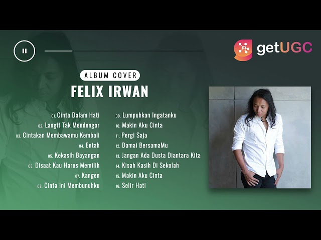  CINTA DALAM HATI - UNGU  FULL ALBUM COVER FELIX IRWAN class=