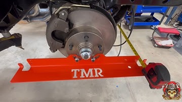 DIY At Home Alignment! TMR CustomsToe Alignment Tool on the 69 Camaro.