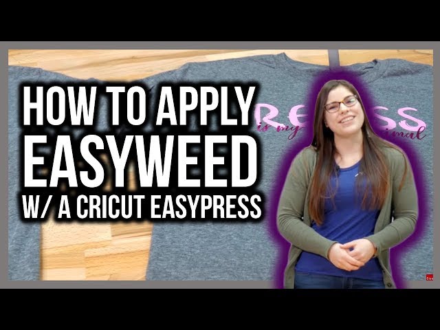 How to Apply Siser® HTV with a Cricut EasyPress - Siser North America