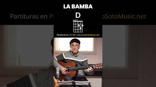 ACORDES La Bamba en Guitarra #labamba #guitarraespañola #fiesta #musicadefiesta