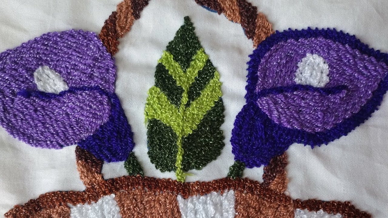 Bordando El Alcatraz con puntada de torzal