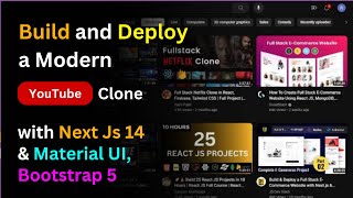 Details #1 Build and Deploy a Modern YouTube Clone Application in Next JS 14 with Material UI 5 | RapidAPI 🔥 Guide