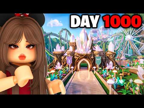 Building a MAGICAL AMUSEMENT PARK in 99 Nights In The Forest!