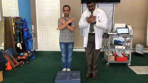 Balance Testing: Modified CTSIB (Clinical Test of Sensory Interaction in Balance)