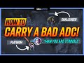 How to Carry BAD LOW ELO ADC Players as SUPPORT! - Support Guide