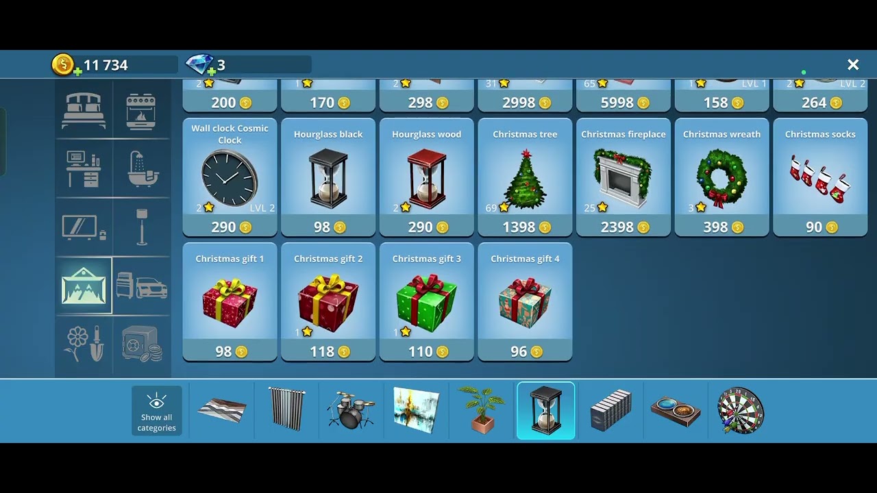 Playing a house designer 