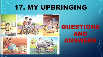 4th Std - EVS 1 - Chapter 17 My Upbringing questions answers exercise in hindi - Maharashtra board
