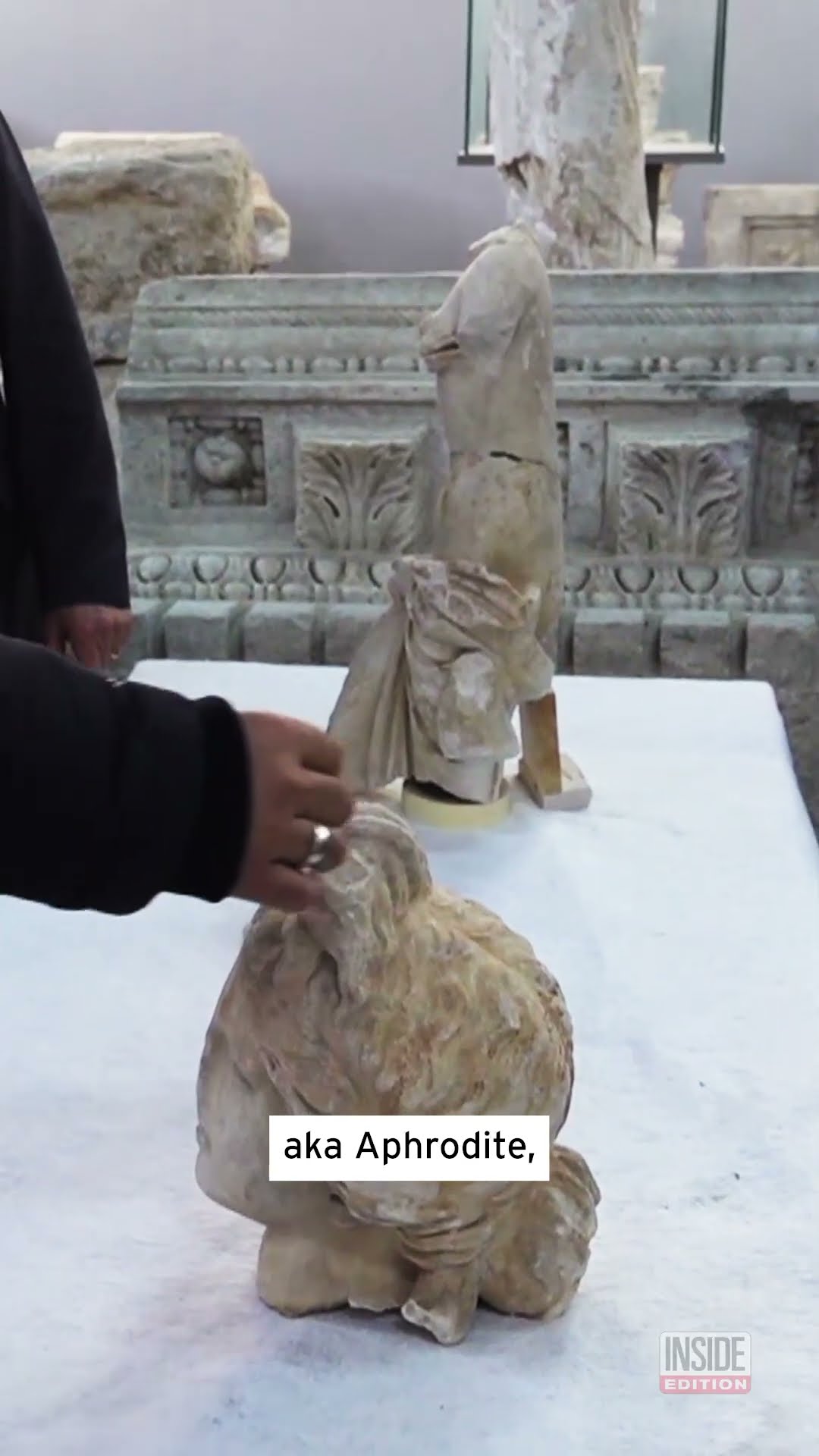 Goddess of Love Found in Ruins #shorts