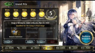 (Grand Prix: Tactician's Cup Vol. 5 Stage 2 Group A) 5-0 Burial Rite [Shadowverse/Resurgent Legends]