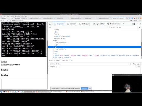 Tech Talk Python Pro: Brython o Python no Browser em cima do Javascript