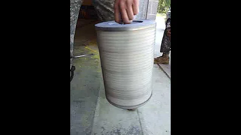 How not to clean an air filter