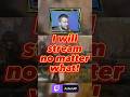 I will stream no matter what #streamer #gaming #eldenring