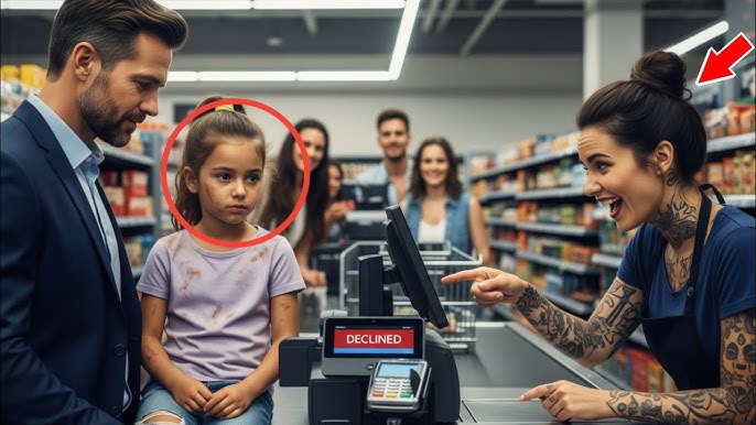 Billionaire’s Card Declined… Then a Poor Little Girl Did the UNTHINKABLE