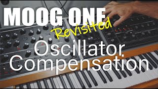 Moog ONE Revisited - Oscillator Compensation
