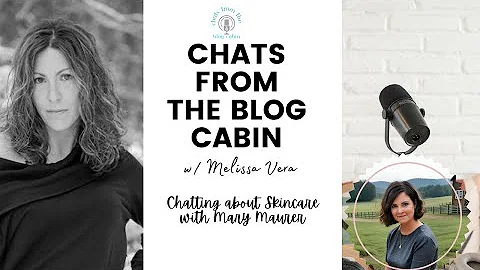 Chatting about skincare with Mary Maurer