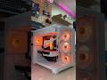 white theme pc build for editing gaming #pcbuildtamil #rgbwhitethemepc #gamingpc