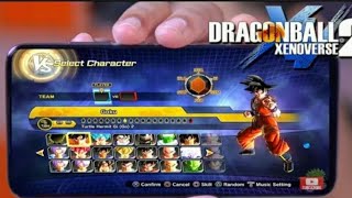 ⁣Dragon Ball xenoverse gameplay NEW Anime Graphics DBZ TTT MOD SDBH Android// With MENU And New Manga