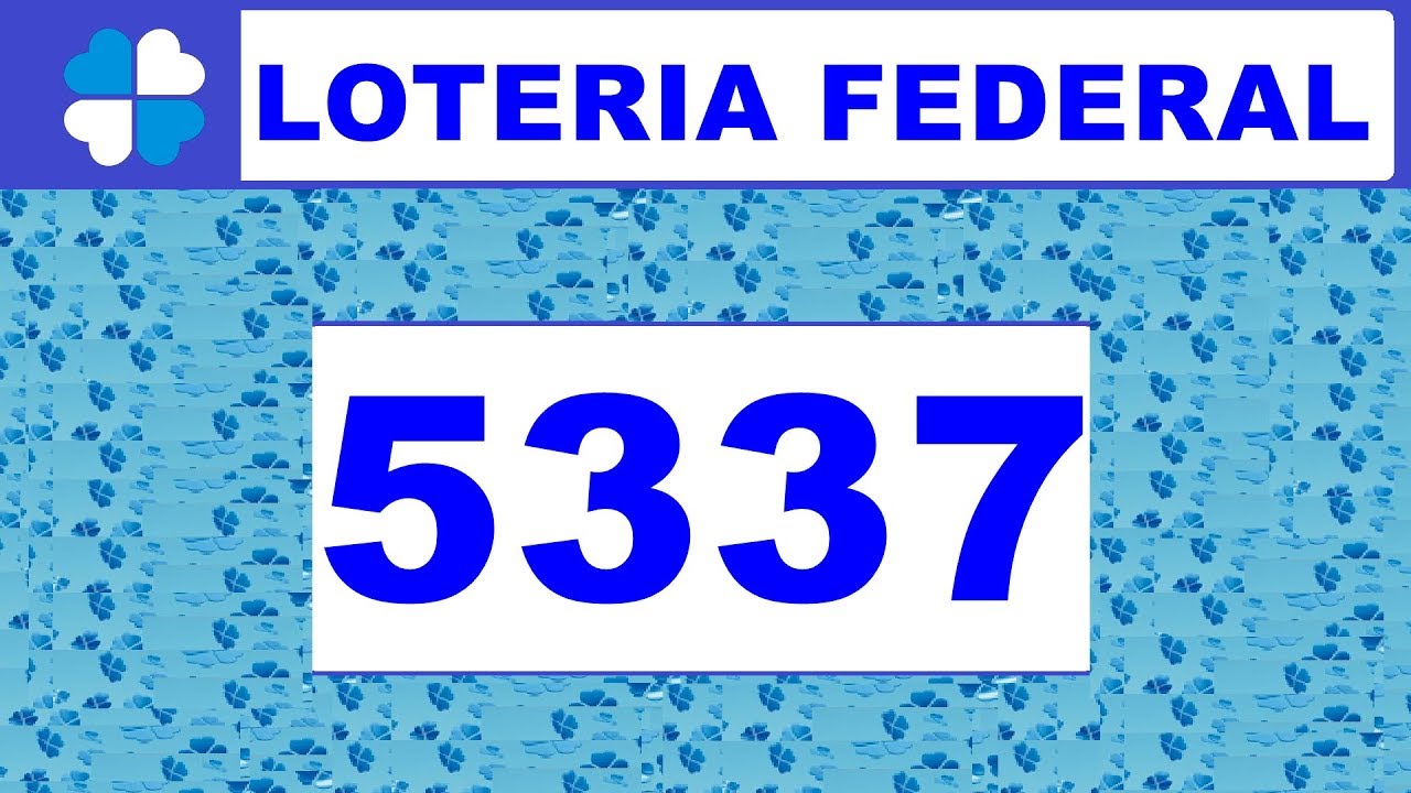 resultado loteria federal bicho Loteria federal 5337 - Resultado Loteria federal dia (17/11/2018)