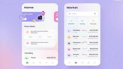 Crypto Currency React Native Mobile Application. #bitcoin #reactjs #mobileapp