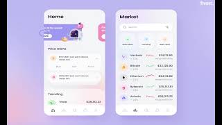 Crypto Currency React Native Mobile Application. #bitcoin #reactjs #mobileapp