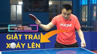 Table Tennis Tutorial | How to play table tennis   Backhand topspin | Hoang Chop Bong Ban