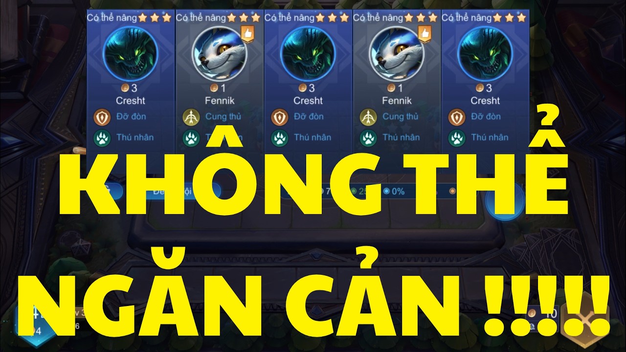 ĐỘI HÌNH THÚ ĐANG KHÔNG THỂ NGĂN CẢN ??? | CỜ LIÊN QUÂN SIZ