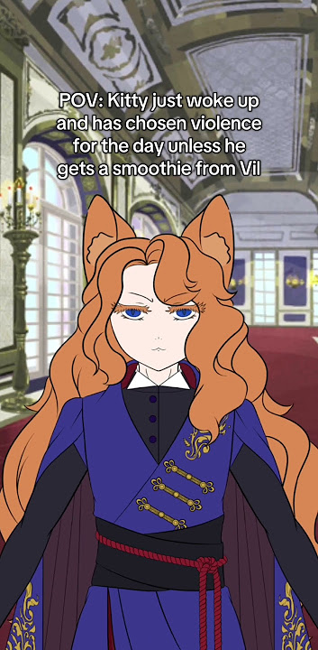 Angry Kitty 💢 #twst #twstプラス #oc #twistedwonderland #pomefiore #vilschoenheit