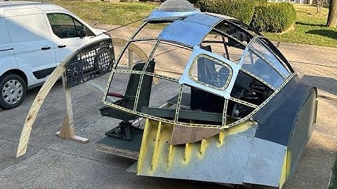 Full Scale B-36 Peacemaker Build Flight Deck Floor Extended