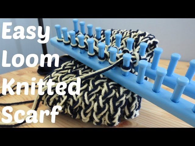 DEFNES Knitting Loom Scarf Weaving Board for Kids Beginners Girls