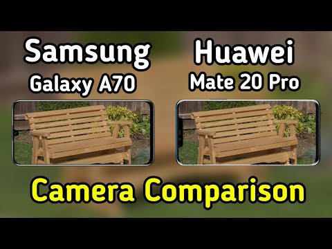 Samsung Galaxy A70 VS Huawei Mate 20 Pro Camera Test Comparison, Galaxy A70 Review, Features,Camera,