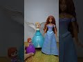 satisfying with unboxing Cute little princess &amp; Ariel mermaid