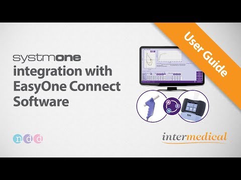 ndd EasyOne Connect Software: SystmOne Integration Workflow Demonstration