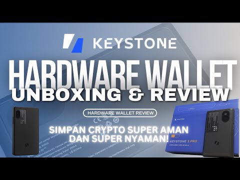 Hardware Wallet Terbaik! Keystone 3 Pro Indonesia Unboxing, Review dan Cara mudah Setup Hard Wallet