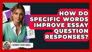 How Do Specific Words Improve Essay Question Responses? - Ultimate Study Hacks