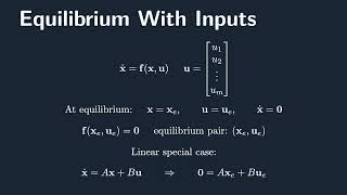 Equilibrium Points in State-Space Models