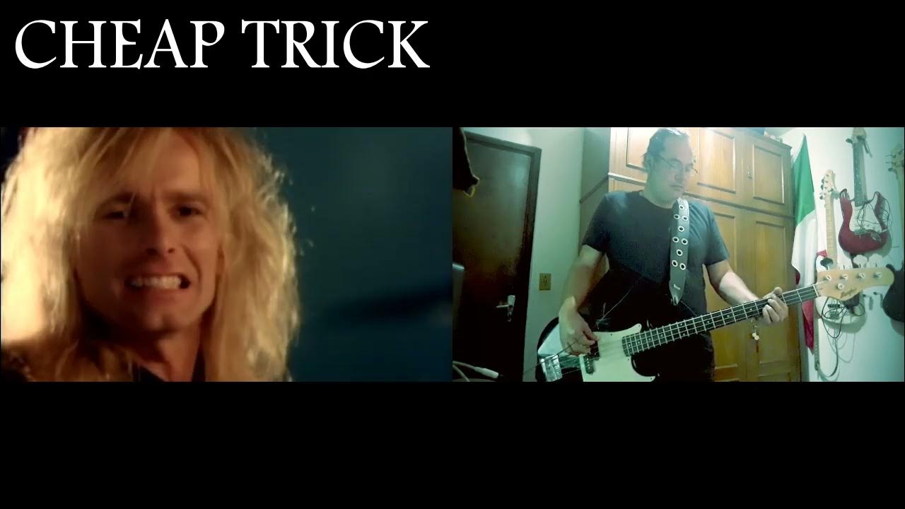 Cheap Trick Ghost Town (BASS COVER) YouTube